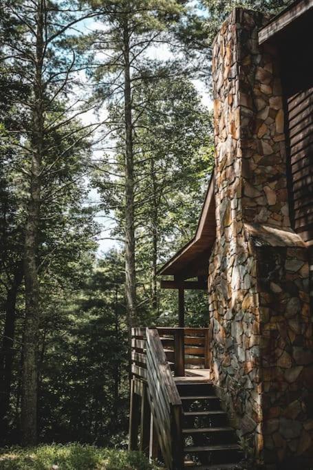 Deer Run Cabin At 36 North - Hot Tub Purlear 外观 照片
