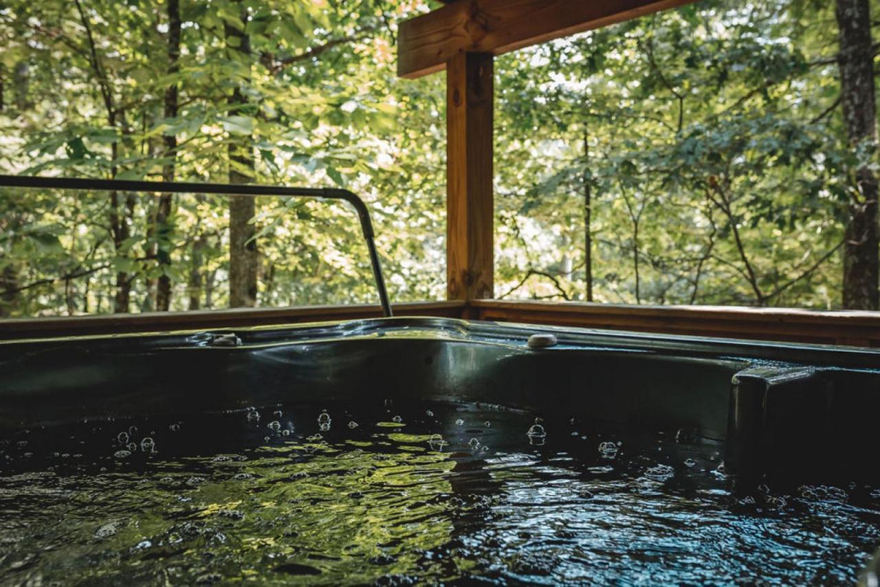 Deer Run Cabin At 36 North - Hot Tub Purlear 外观 照片